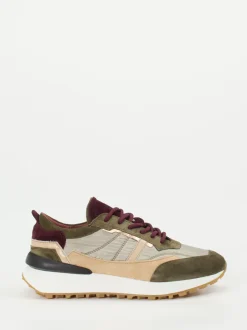 Piedi Nudi – Retro-Sneaker aus Veloursleder und Textil
