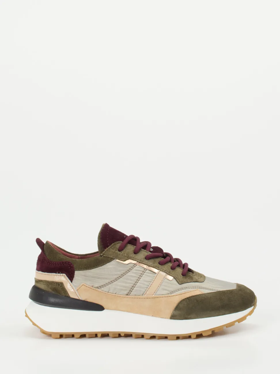 Piedi Nudi – Retro-Sneaker aus Veloursleder und Textil