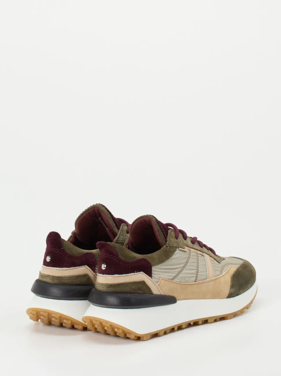 Piedi Nudi – Retro-Sneaker aus Veloursleder und Textil