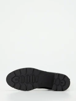 Piedi Nudi – Schnürboots aus Kalbleder schwarz