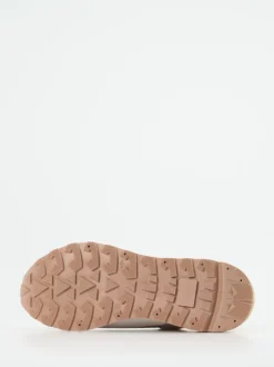 Piedi Nudi – Sneaker aus Kalbleder in Beige-Orange