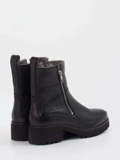 Piedi Nudi – Stiefeletten aus Kalbleder Schwarz