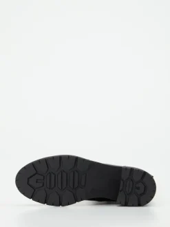 Piedi Nudi – Stiefeletten aus Lackleder schwarz