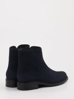 Piesanto – Stiefelette aus Veloursleder dunkelblau