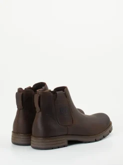 Pius Gabor – Chelsea Boots aus Fettleder dunkelbraun