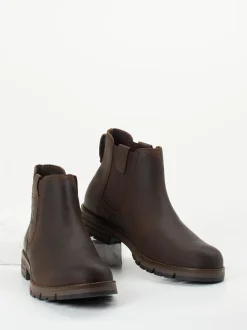 Pius Gabor – Chelsea Boots aus Fettleder dunkelbraun