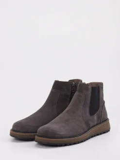 Pius Gabor – Chelsea Boots aus Veloursleder grau