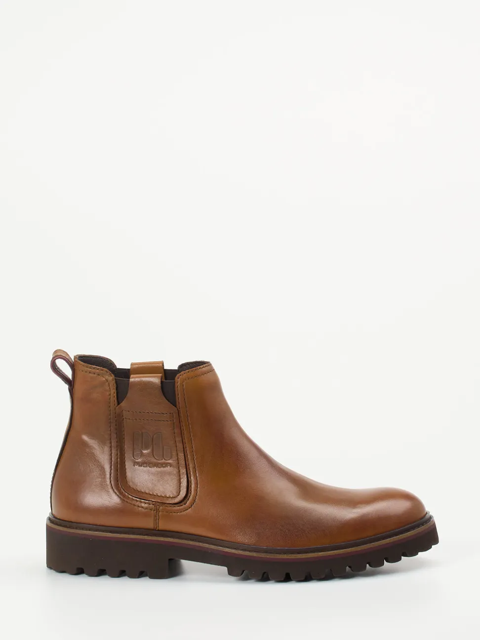 Pius Gabor – Chelsea Boots aus Kalbleder cognac