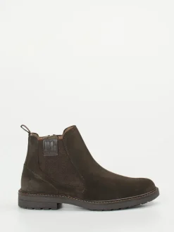 Pius Gabor – Chelsea Boots aus Veloursleder braun
