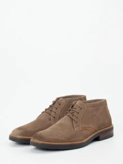 Pius Gabor – Desert Boots aus Veloursleder taupe