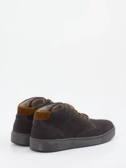 Pius Gabor – Mid-Top Sneaker aus Veloursleder Grau