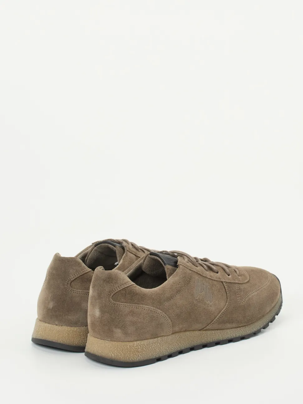 Pius Gabor – Retro-Sneaker aus Veloursleder Braun