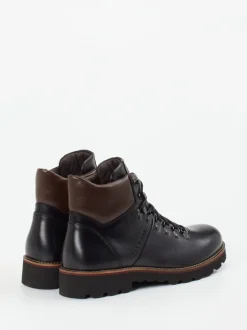 Pius Gabor – Schnürboots aus Kalbleder Schwarz