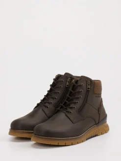 Pius Gabor – Schnürboots aus Leder dunkelbraun