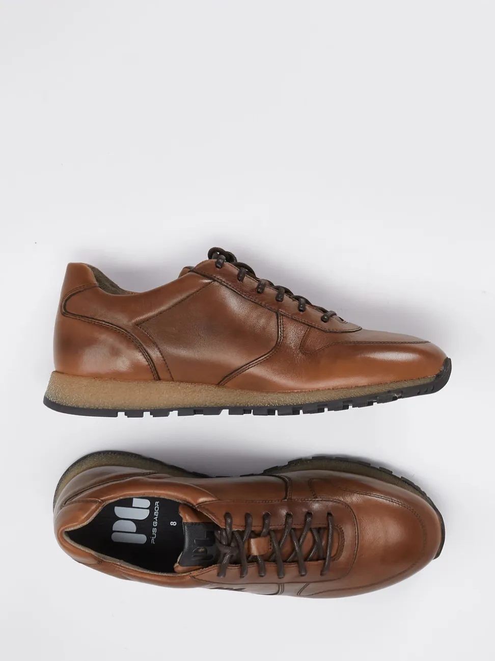 Pius Gabor – Schnürschuh aus Kalbleder cognacbraun