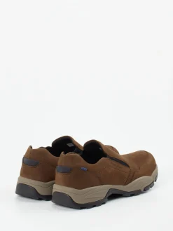 Pius Gabor – Slipper aus Nubukleder in Braun