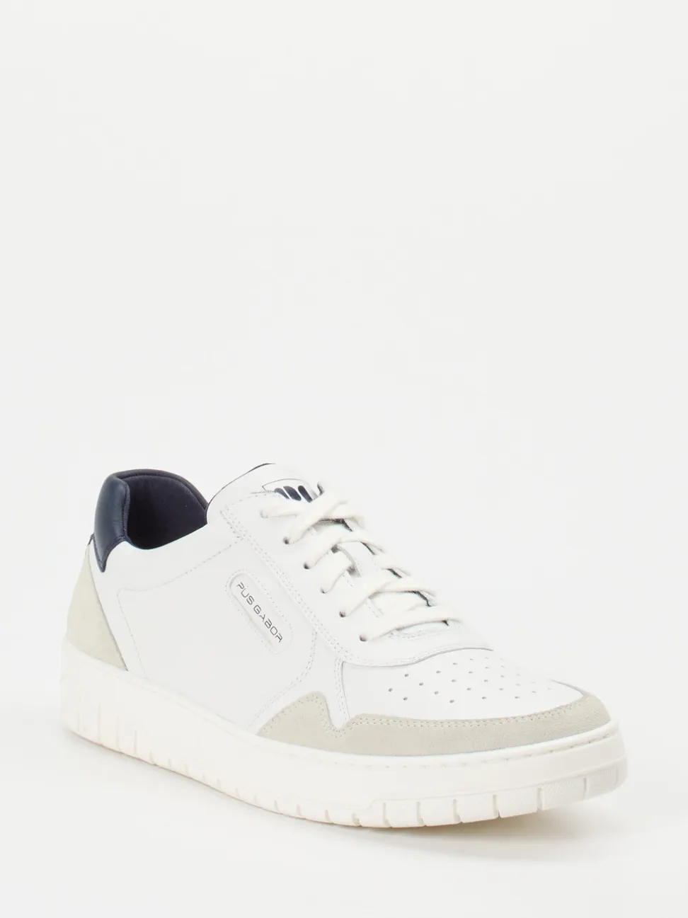Pius Gabor – Sneaker aus Kalbleder in Weiß