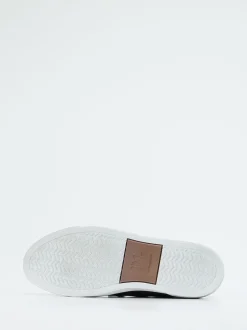 Pius Gabor – Sneaker aus Nubukleder in Dunkelblau