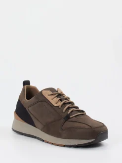 Pius Gabor – Sneaker aus Nubukleder Dunkelbraun