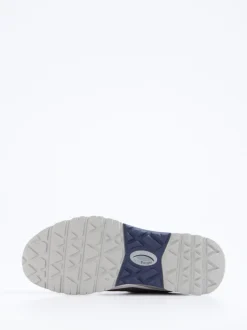 Pius Gabor – Sneaker aus Nubukleder und Mesh grau