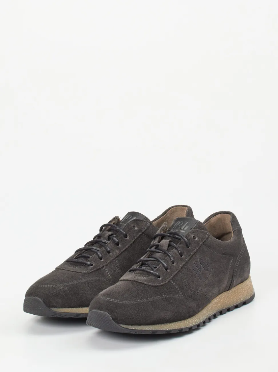 Pius Gabor – Sneaker aus Veloursleder Anthrazit