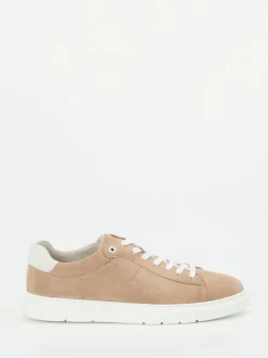 Pius Gabor – Sneaker aus Veloursleder sandbeige