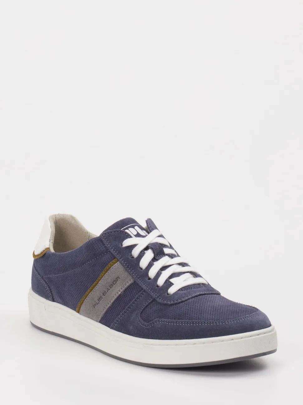 Pius Gabor – Sneaker aus Veloursleder Dunkelblau