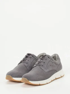Pius Gabor – Sneaker aus Veloursleder taubengrau