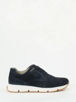 Pius Gabor – Sneaker aus Veloursleder Dunkelblau