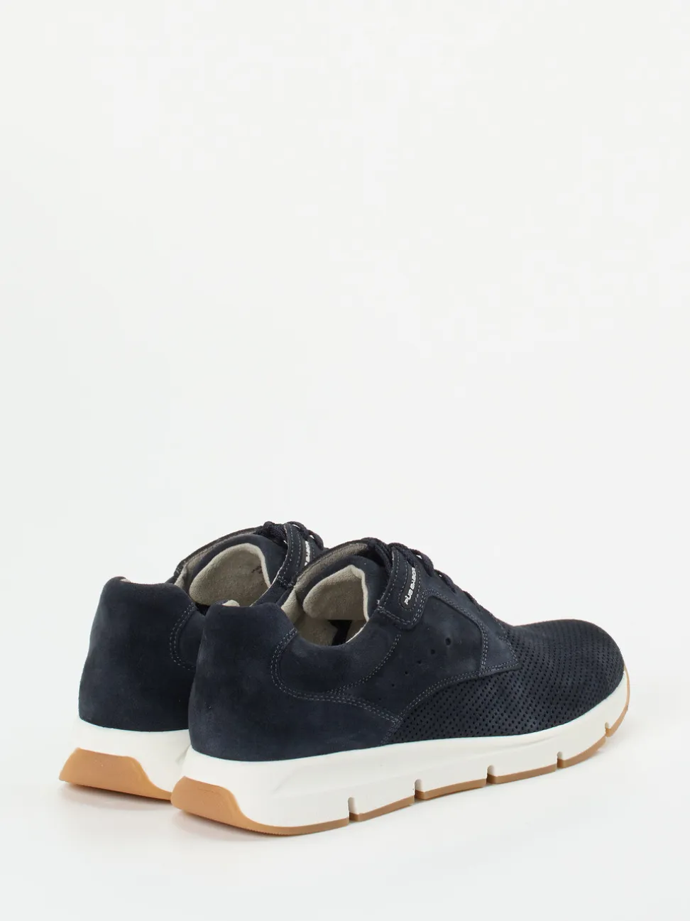 Pius Gabor – Sneaker aus Veloursleder Dunkelblau