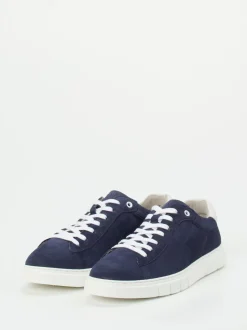 Pius Gabor – Sneaker aus Veloursleder Dunkelblau