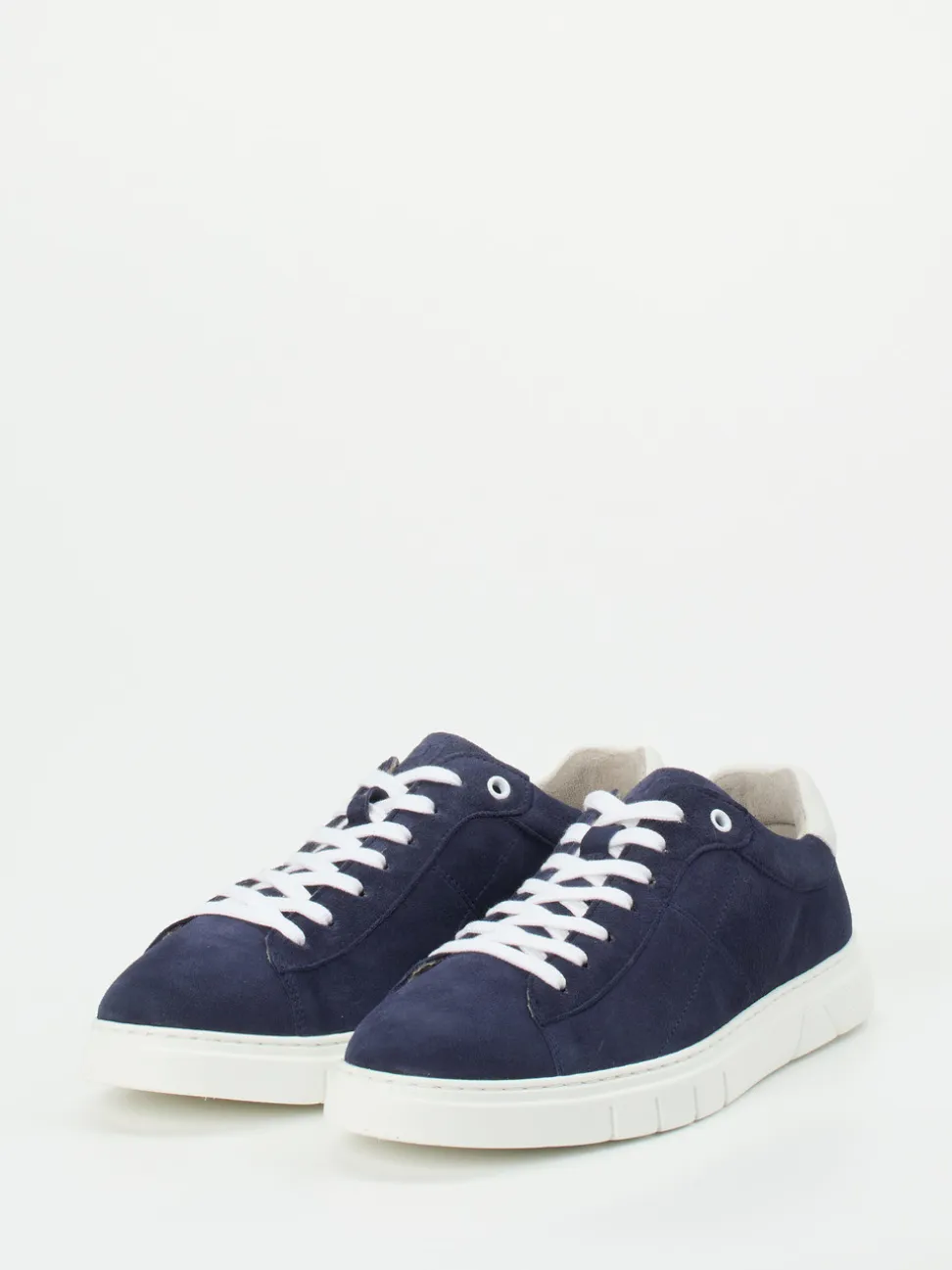Pius Gabor – Sneaker aus Veloursleder Dunkelblau