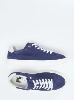 Pius Gabor – Sneaker aus Veloursleder Dunkelblau