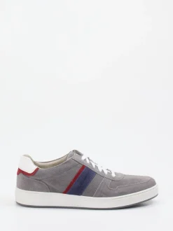 Pius Gabor – Sneaker aus Veloursleder grau