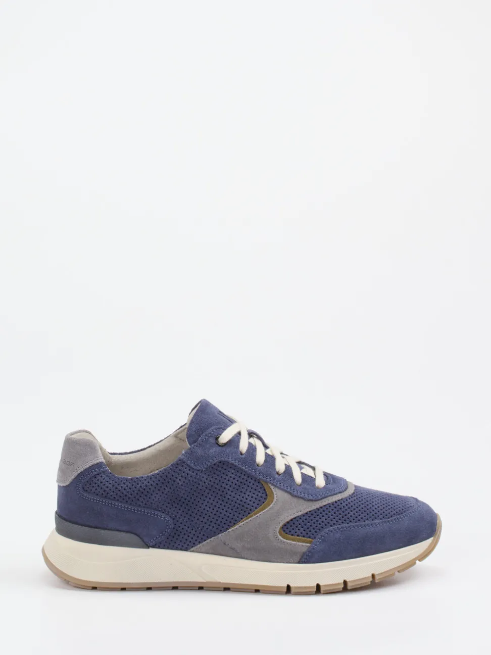 Pius Gabor – Sneaker aus Veloursleder jeansblau