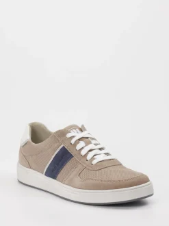 Pius Gabor – Sneaker aus Veloursleder in Beige