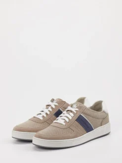 Pius Gabor – Sneaker aus Veloursleder in Beige