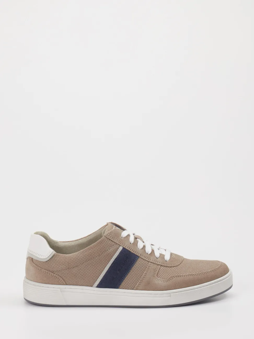 Pius Gabor – Sneaker aus Veloursleder in Beige