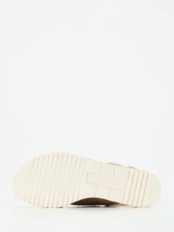 Pons Quintana – Plateau-Sandale aus Flechtleder beige