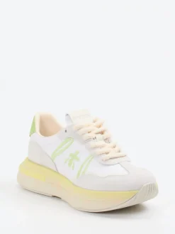Premiata – Chunky Sneaker aus Veloursleder und Textil