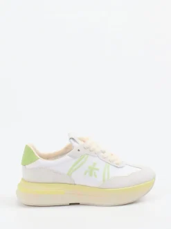 Premiata – Chunky Sneaker aus Veloursleder und Textil
