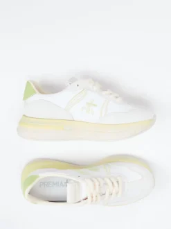 Premiata – Chunky Sneaker aus Veloursleder und Textil