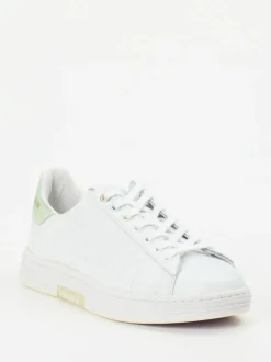 Premiata – Low-Top Sneaker aus Kalbleder weiß