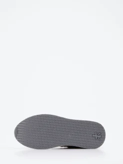 Premiata – Plattform-Sneaker aus Velour/Textil mit Leoprint