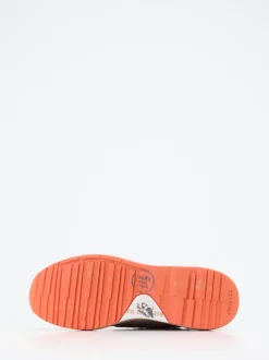 Premiata – Retro-Sneaker aus Veloursleder Textil braun
