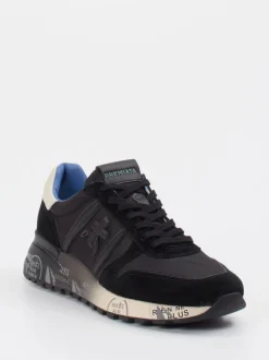 Premiata – Retro-Sneaker aus Veloursleder und Nylon