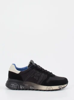 Premiata – Retro-Sneaker aus Veloursleder und Nylon