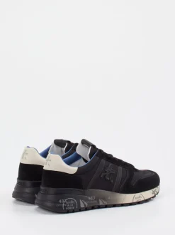 Premiata – Retro-Sneaker aus Veloursleder und Nylon
