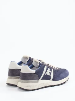 Premiata – Retro-Sneaker aus Veloursleder und Nylon