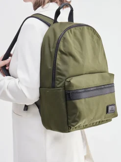 Premiata – Rucksack aus Nylon in Olivgrün
